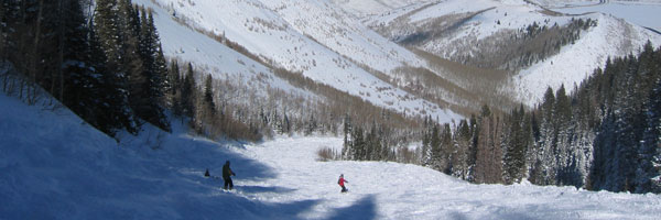 Located 40 minutes from the Salt Lake International Airport, Canyons Resort is an easy weekend ski destination.